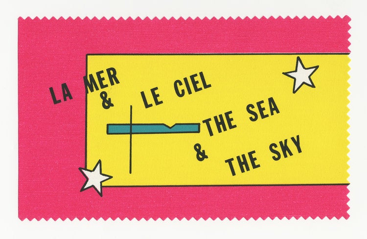 Item #ANT115 La mer et le ciel. Lawrence Weiner.