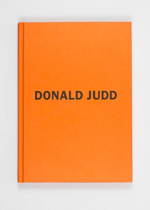 Item #ANT148 Early Works. Donald Judd