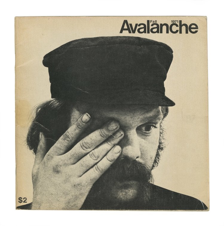 Item #ANT209 Avalanche No. 3, Fall 1971. Willoughy Sharp, ed Liza Bear.