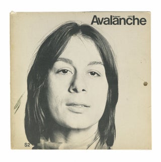 Item #ANT210 Avalanche No. 5, Summer 1972. Willoughy Sharp, ed Liza Bear