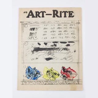 Item #ANT478 Art-Rite, issue 8, Winter 1975. Edit deAk, eds Walter Robinson