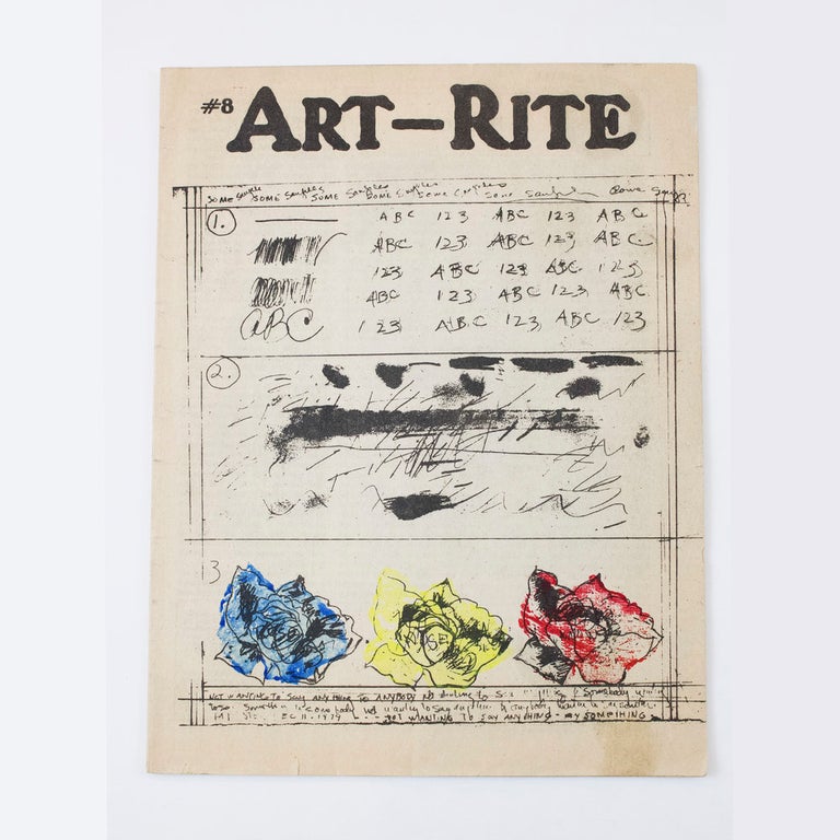 Item #ANT478 Art-Rite, issue 8, Winter 1975. Edit deAk, eds Walter Robinson.
