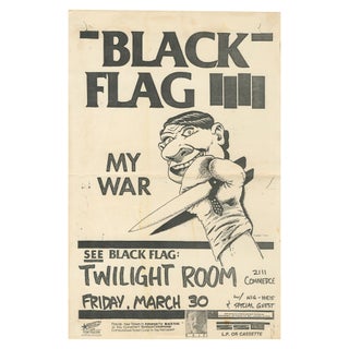 Item #ANT840 Black Flag – My War – Twilight Room. Raymond Pettibon