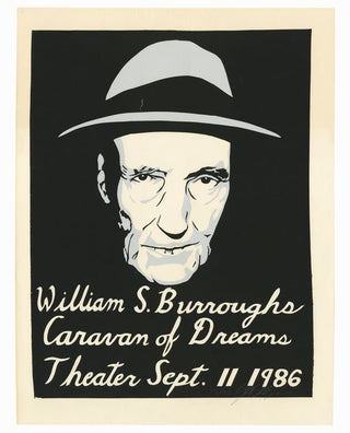 Item #POS122 William Burroughs at the Caravan of Dreams