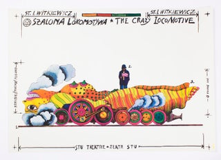 Item #POS139 The Crazy Locomotive. Jan Sawka / Stanislaw Witkiewicz, Witkacy