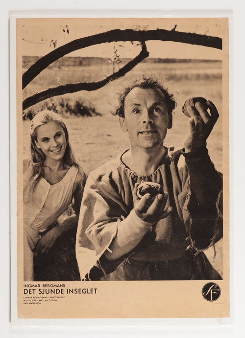 Item #POS169 Det Sjunde Inseglet (The Seventh Seal). Ingmar Bergman.