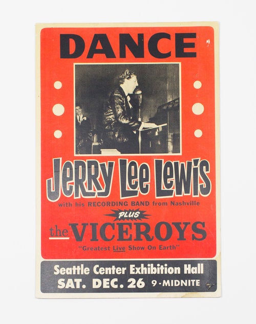 Item #POS170 Dance: Jerry Lee Lewis at the Seattle Center