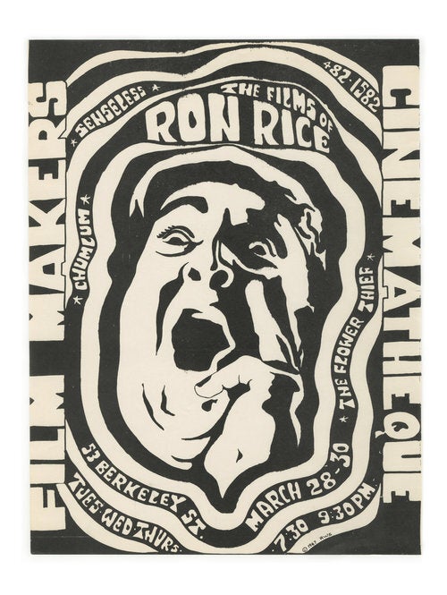 Rone Rice The Films of Ron Rice | Filmmaker's Cinematheque